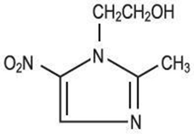 Structural Formula (Metronidazole Structure Image A)